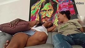 Lover Visits While Husband Works