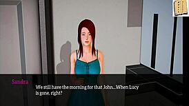 In My New Family 52, Redhead Gets Sideways Fucking with Big Cock