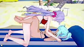 Cagliostro And Chris Yukine Engage In Intense Futanari Sex With Maria Cadenzavna Eve