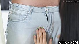 Naughty teen couple engages in hardcore sucking and fucking!