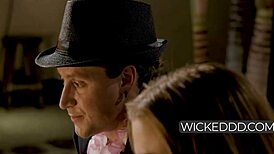 Extremely pretty girl feels throbbing dick in her tight pussy