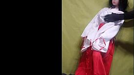 Witch girl naughty punishment cosplay