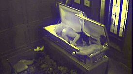 Couple caught fucking hardcore on hidden cam.