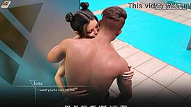 Busty Babe In Public College Shower Game