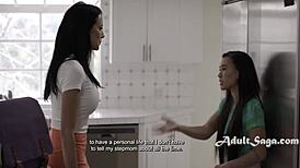 she learns her step daughter is a lesbian and punishes her and her lover