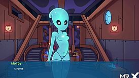 alien girl sex in camppinewood, uncensored hentai action e1 26