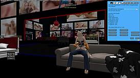 Second Life Turns X-Rated with Amazing Girl Part 1