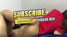 Cheerleader feels intense pleasure from creampie after school