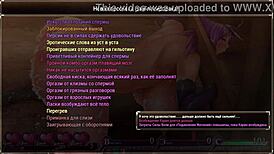 karryn navigates the prison scenes in this hentai game