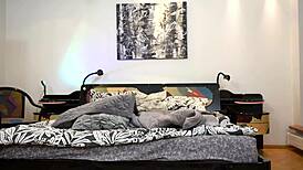 Hot babe swaps with sex doll in tantaly scene.