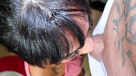 soraya and richard castro in intimate close-up rough slapping spitting cum on hairless pussy 😏