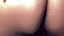 Fat Brunette Plump Lesbian Uses Dildo on Her Big Pussy