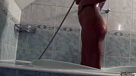 Camilla Moon Boldly Masturbates In Bathroom