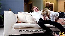 slutty tutor gets seduced by smart student in lesson