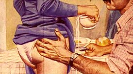 vintage erotic drawings that tease with every stroke of the pen