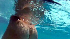 Pool Go-Pro Fun With Dani Daniels Diving Into Hot Lesbian Pussy Action, Oh Yeah!