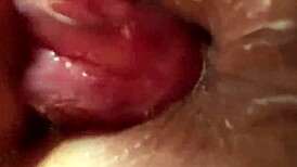 hard fuck with husband ass licking and yummy creampie