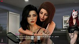 Ms. Denvers episode 38 featuring beautiful Asian MILF in big tits cartoon game