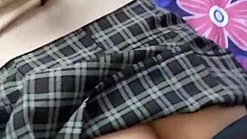 Wow! Latina Teens in Uniform Getting Fucked Hard!