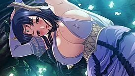 kyonyuu fantasy roxanne is squirting in this h-scene