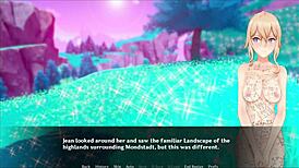 Klee Gets Bound In Lesbian Bondage Game With Fingering