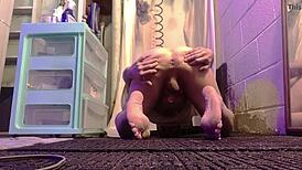 livenlove explores his gay identity while transitioning into a girl in the shower