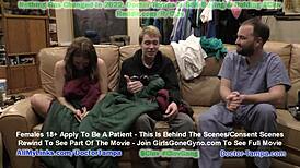 playing doctor for pregnant nova maverick’s checkup in florida. her big tits spread wide for exam.