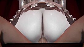 silver screen inspired - a prom queen gets creampied - vintage 3d porn