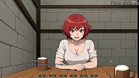 Tomboy Love In Hot Forge Hentai Game Ep 2