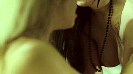 Two Scared Chicks Fuck Instead