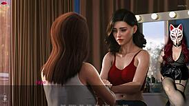 Ms. Denvers episode 38 featuring beautiful Asian MILF in big tits cartoon game