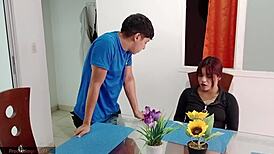 Convinced My Stepsister to Suck Me Off Until I Finish