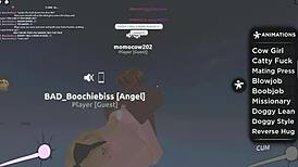 Roblox Porn Featuring Missionary Cowgirl Bent Over Doggystyle