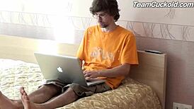 That Old Husband Is Getting Cuckolded By His Wife With A Younger Guy