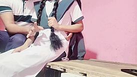 Indian girl gets pounded by her tuition teacher in wild session