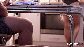 Quick Amateur Fuck Before Dinner in Homemade Clip