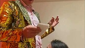 Mchenry Cruiser Receives a Blowjob During His Standup Comedy Performance