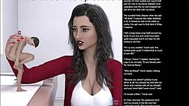 Small gesture unfolds in wild 3D cartoon sex episode