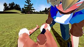 League of Legends Yaoi - Ezreal x Braum Intense Action