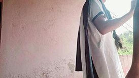 Indian girl gets pounded by her tuition teacher in wild session