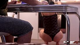 Quick Amateur Fuck Before Dinner in Homemade Clip