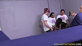 Gangbang and DP Action with Tatiyana Foxx. What's Her Limit?