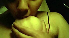 I Suck On Black Tits In Red Tank Top With Nipples