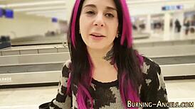 Goth emo slut gets fisted hard in wild session! 🖤