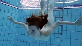 anna netrebko skinny tiny 18+ teen 18+ underwater in pool country vibes 🌊