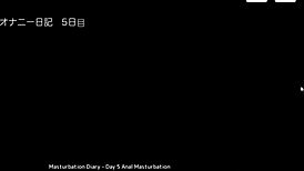 Committee Chairman's Masturbation Diary With Anal Beads And Toys