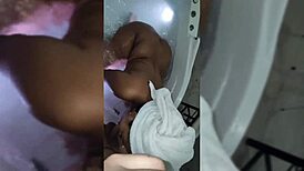 In the Bathtub Banging My Step-Nephew with Raw Couple Action