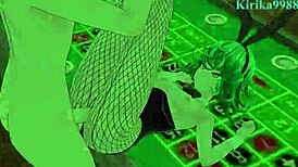 Tatsumaki and fubuki in bunny outfits