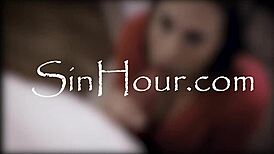 fiona's romantic rendezvous with long legs and tall figure spreading