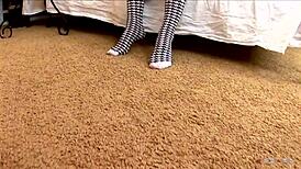 He can't wait to dip his hard meatstick in both her holes